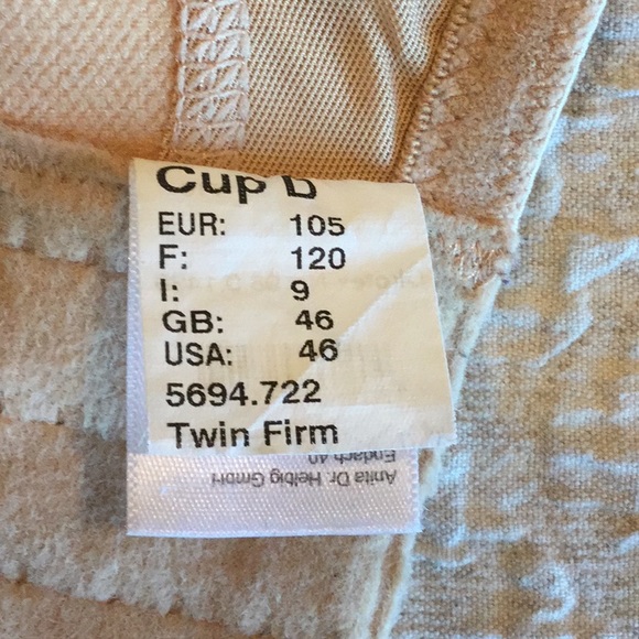 46D Anita / Rosa Faia Twin Firm Underwire Bra - Picture 7 of 7